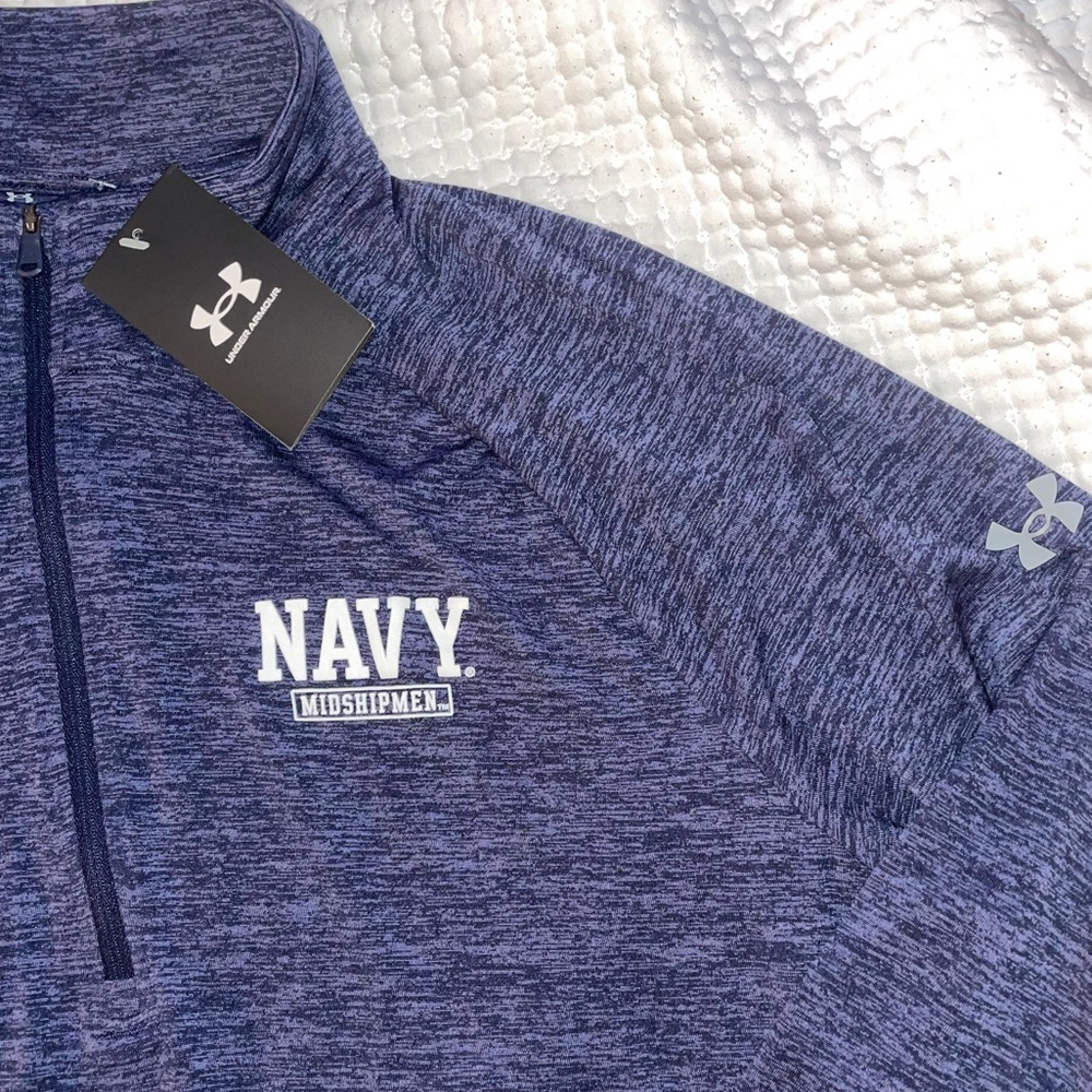 Under Armour Navy Midshipmen pullover